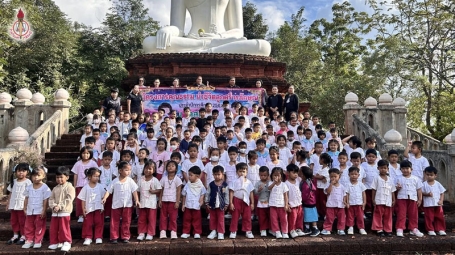กิจกรรมพาน้องเข้าวัด เตรียมอนุบาล-อนุบาล3